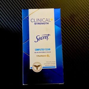 Secret Clinical strength deodorant